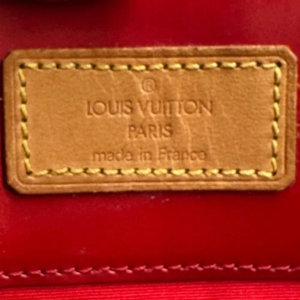🔥🔥 Louis Vuitton Monogram Red Vernis Tote Bag EUC!